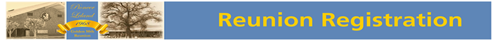 PIONEER & LELAND HIGH SCHOOLS Reunion